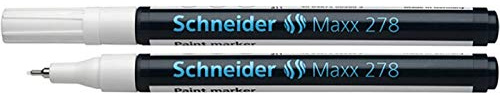 Schneider 127849 Lackmarker, 0,8 mm, weiß