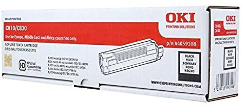 OKI 44059108 C810, C830 Tonerkartusche 8.000 Seiten, schwarz