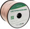 Câble haut-parleurs, InLine®, 2x 2,5mm², CCA, transparent, 50m
