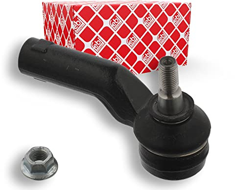 febi bilstein 34481 Spurstangenendstück mit Mutter, 1 Stück | Kompatibel mit: MAZDA 3, 3, 3 Stufenheck, 3 Stufenheck, 5, 5