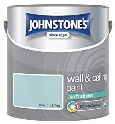 Johnstone's 305988 Vinyl Soft Sheen Emulsion, Duck Egg