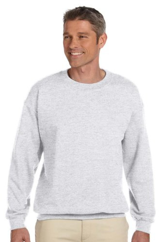 Gildan Heavy Blend Unisex Adult Crewneck Sweatshirt (XL) (Ash)