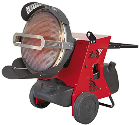 Sealey Ir55 Infrared Paraffin Kerosene And Diesel Heater 42.7/45.5Kw 230V