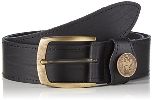 Werner Trachten Unisex Gürtel Trachtengürtel, Schwarz (Schwarz Rl 301), 125 (Manufacturer Size:125)