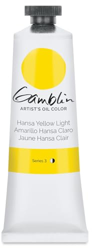 Gamblin : Artist Oil Colour 37ml : Hansa Yellow Light