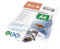 Peach Laminierfolie A4-80 mic - 25 St. - glänzend - Premiumqualität für beste Laminierergebnisse - geeignet für alle Laminiergeräte - PPR080-02