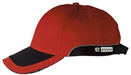 elysee Anstosskappe GREG Schale: PP Baseballkappe - rot
