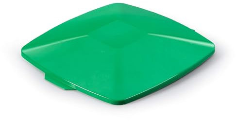 Durable 1801621020 Deckel Durabin Lid Square für 40 Liter, grün