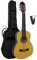 1/4 Kindergitarre Konzertgitarre im Set Tasche Band Classic Natur Decke Lindeholz