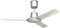 Vortice Nordik Evolution 140 SIL - Ventilatore da soffitto (Ø x A), 142 x 325 mm, colore: Argento