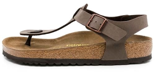Birkenstock - Kairo Birko-Flor Nubuk Brushed Mocca - Sandalen Unisex - 46