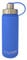 EcoVessel Botella de agua de acero inoxidable con aislamiento al vacío Boulder Tri Max, azul Hudson, 600 ml