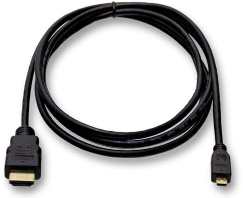 Câble HDMI SvediTec - Pour appareil photo numérique Panasonic Lumix DMC-TZ101 - Longueur : 2 m