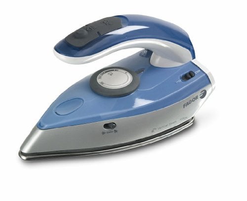 Fagor PLV-150 Ferro da stiro a secco e a vapore Acciaio inossidabile 1000W Blu, Grigio ferro da stiro