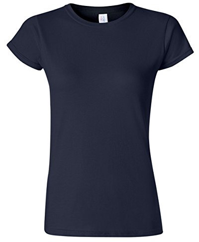 Gildan Ladies Soft Style Short Sleeve T-Shirt (S) (Navy)