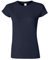 Gildan Ladies Soft Style Short Sleeve T-Shirt (S) (Navy)