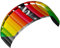 HQ 11770150 - Symphony Pro 2.2 Rainbow Zweileiner Lenkmatten, ab 14 Jahren, 73x220cm, inkl. 140 kp Dyneemaschnüre 2x25m auf Winder mit Schlaufen, 2-6 Beaufort