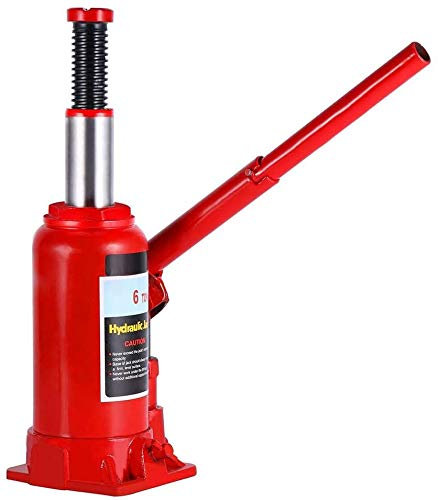 CRIC SOLLEVATORE CRICK IDRAULICO A BOTTIGLIA 6T 6 T TONNELLATE 6000Kg AUTO
