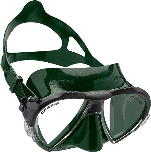 Cressi Matrix Tauchen Schnorcheln Maske, Grün, Einheitsgröße