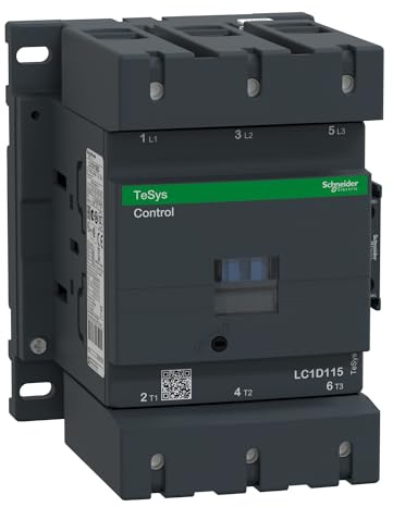 Schneider Electric TeSys D contactor - 3P(3 NO) - AC-3 - = 440 V 115 A - 24 V DC standard coil