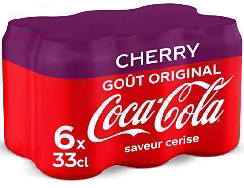 Coca-Cola Cherry saveur Cerise 6x33 cl