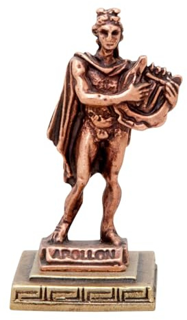 Antike griechische Zamak Miniatur Statue of Apollo (Kupfer)