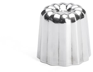 De Buyer Kanelenform aus Edelstahl O 1.50 silber