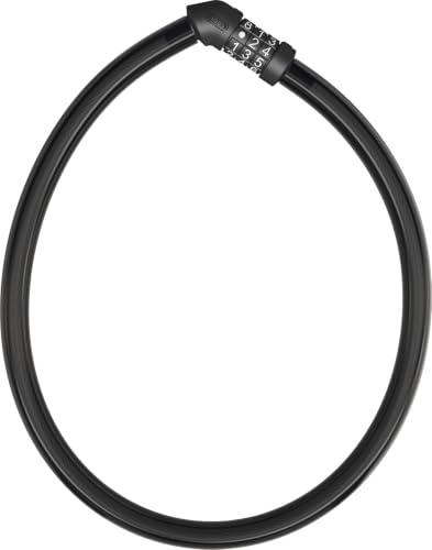 ABUS Kabelschloss 4408C - Zahlenschloss - 65 cm langes Stahlkabel mit Kunststoffummantelung - ABUS-Sicherheitslevel 2