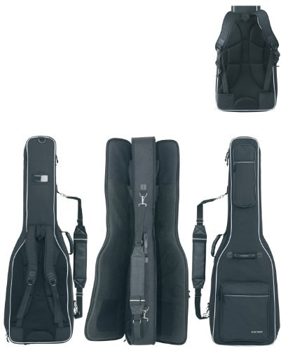 GEWA Gitarren Doppel GigBag Prestige 25 für eine Western- und eine E-Gitarre