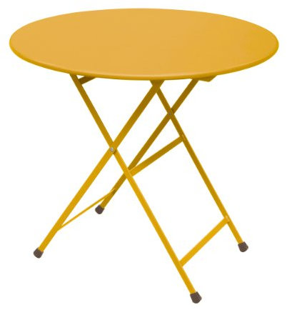 Arc en Ciel Klapptisch rund ø 80 cm - orange