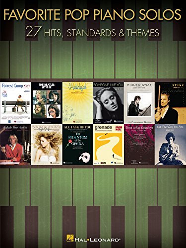 Favorite Pop Piano Solos: 27 Hits, Standards & Themes (English Edition)