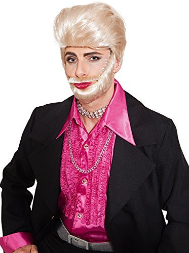 Perücke Show Man, blond, Modezar