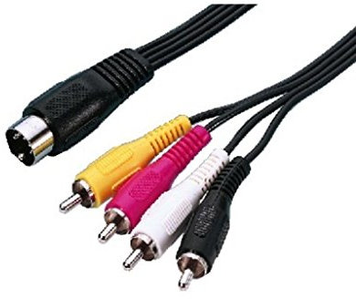 Monacor 1.2m Stereo-Adapter-Kabel