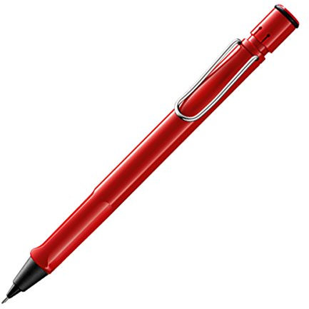 LAMY Safari Red 0.5 mm Mechanical Pencil (L116) by Lamy