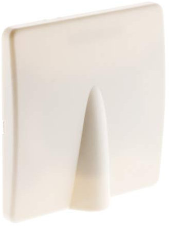 Plaque sortie de câble 16A vis + griffes - Blanc - Diwone - Zenitech
