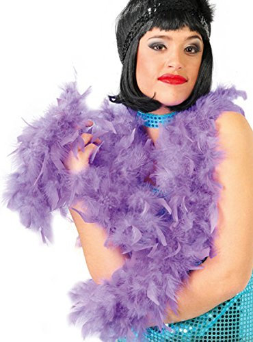 FIESTAS GUIRCA GUI18378 - Boa mit violetten Federn, 1.80 M (40 Gramm)