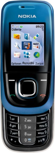 Nokia 2680 slide (GPRS, Fotocamera VGA, Radio FM, Bluetooth, Organizer) Cellulare, colore: Blu notte