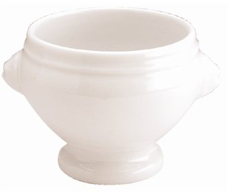 Olympia Whiteware Lion Head Soup Bowl - 105mm (Box 6)