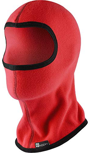 Hisert Shop Kinder Skimaske Microfleece Sturmhaube (Rot)
