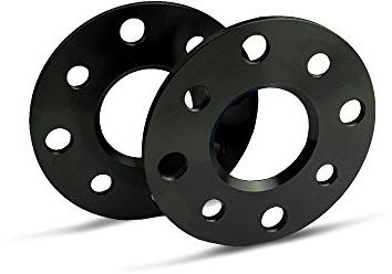 SCC Spurverbreiterung 10227W - schwarz eloxiert - LK: 120/5 NLB: 74,1 - 5mm - 2 Stück