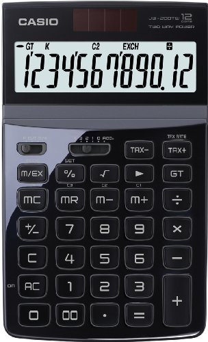 CASIO JW-200TW-BK - Calculadora