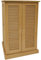 WATSONS VICTORIA - 600 CD / 250 DVD/Blu-ray Multimedia Storage Cabinet - BEECH