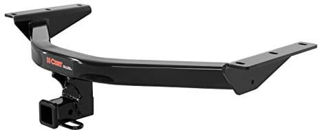 CURT 13146 Class 3 Trailer Hitch, 2-Inch Receiver, Fits Select Honda Pilot, Acura MDX, GLOSS BLACK POWDER COAT