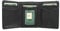 VISCONTI Heritage Collection Compton Leather Tri-Fold Wallet RFID Blocking HT18 Black