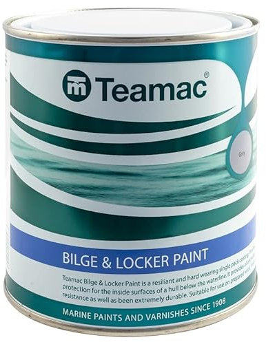 Teamac Bilge Paint Red 1 Litre