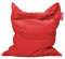 Fatboy Original Stonewashed Rot Sitzsack | Klassischer Indoor Beanbag aus Baumwolle, Sitzkissen | 180 x 140 cm