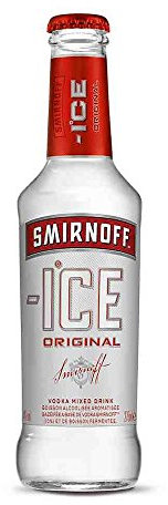 Smirnoff Ice Vodka Premix Drink (24 x 275ml Glass Bottles)