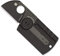 Spyderco Serge Panchenko Dogtag Folder Cf CPM S30v Messer, Schwarz