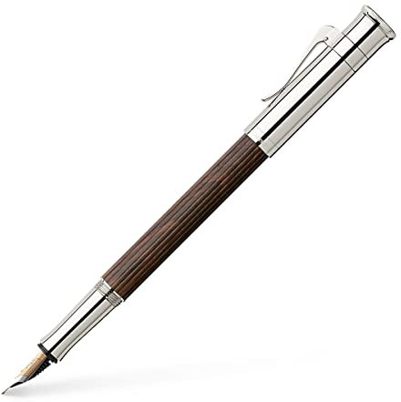 Graf von FABER-CASTELL 145522 - Füllfederhalter Classic, Grenadill, Federbreite EF