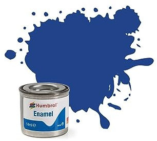 Humbrol Enamel Paint 14ML No 25 Blue - Matt